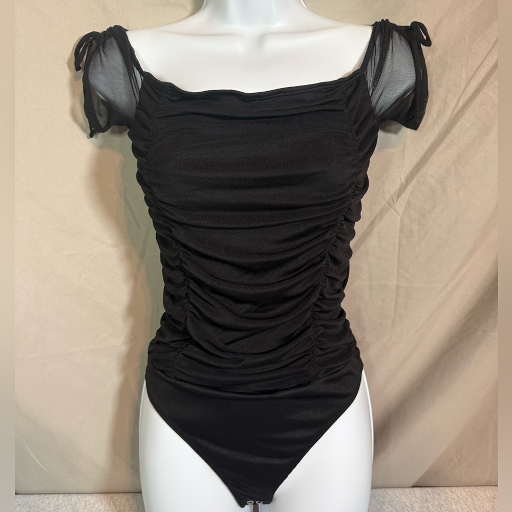 Guess Ruched Off-Shoulder Bodysuit 🖤